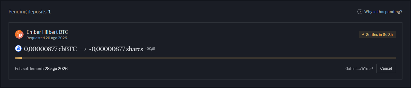 Pending Deposit
